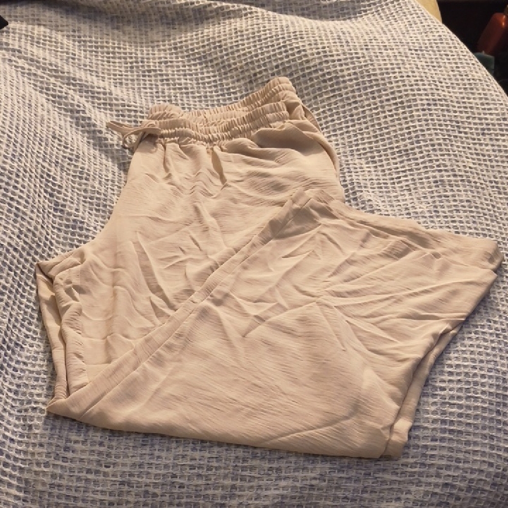 Women's Soft Cream Pants